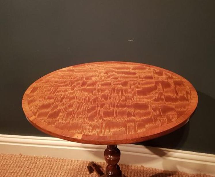 Fine Quality Victorian Mahogany Wine Table - Image 3