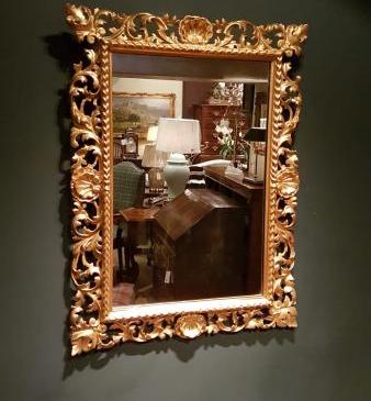 Victorian Timber Gilt Mirror