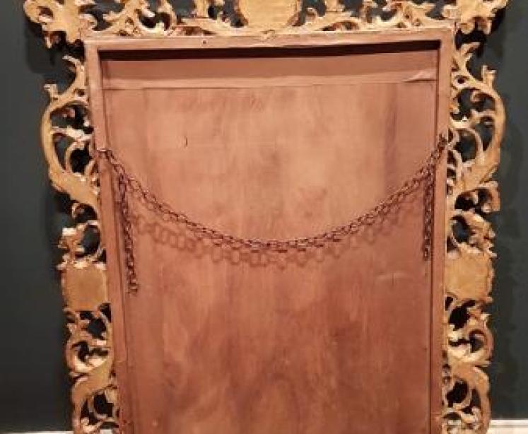 Victorian Timber Gilt Mirror - Image 3