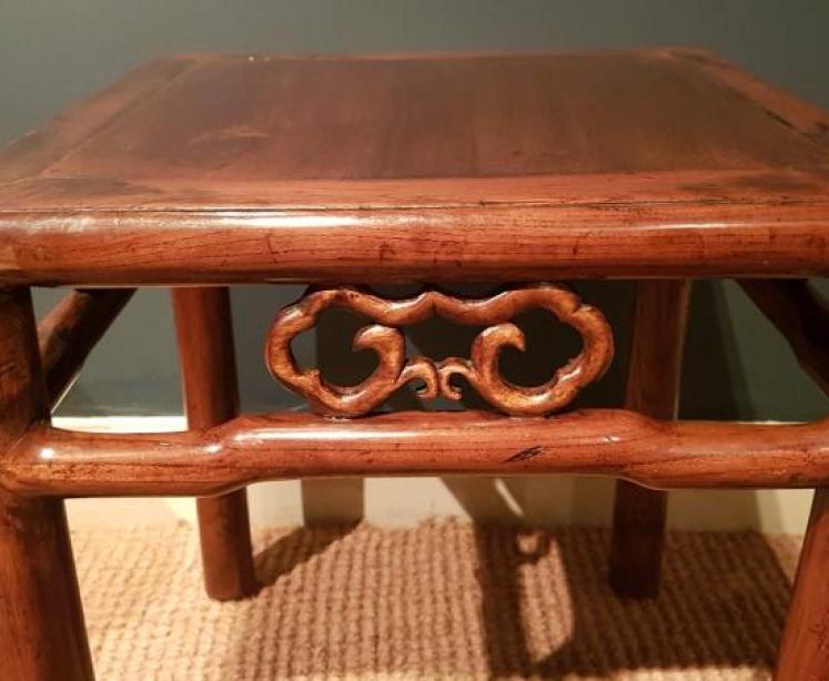 Matching Pair of Antique Rosewood Lamp Tables - Image 4