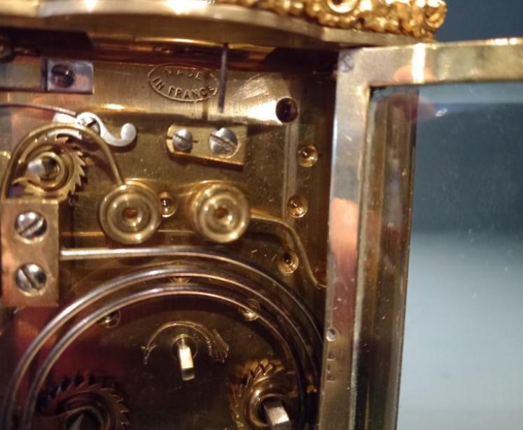 Fine 19th Century Striking Carriage Clock in Original Case - Image 5