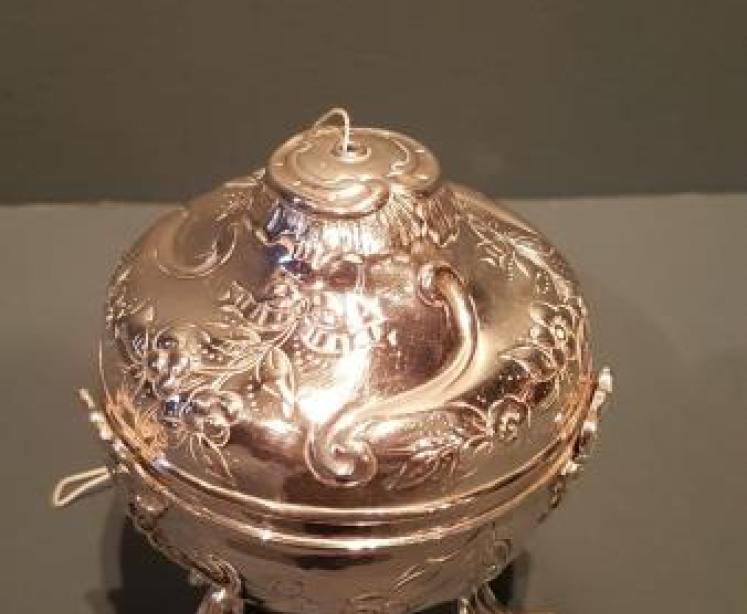Victorian Silver String Box - Image 2