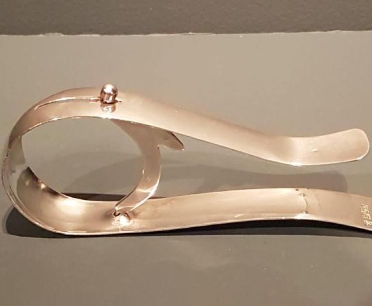 Unusual Edwardian Silver Paper Clip - Image 6