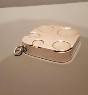 George V Silver Coin Holder