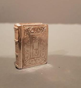 William IV Silver Book Vinaigrette