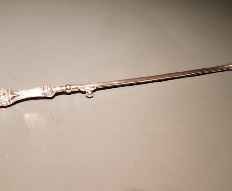 Edwardian Silver Candle Lighter - Image 1