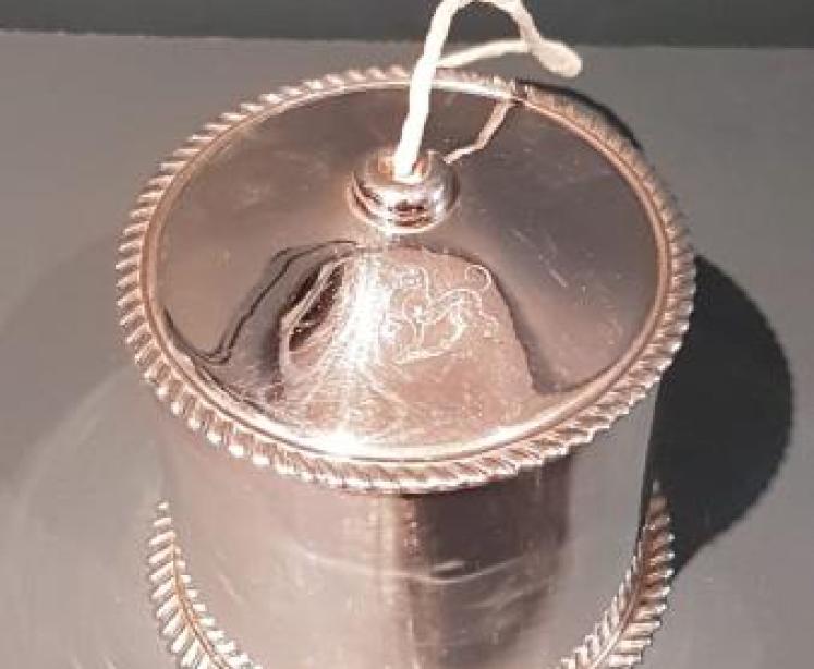 Edwardian Silver Country House String Canister  - Image 4