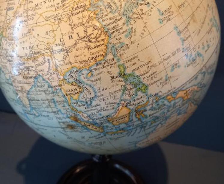 Antique Geographica 10" Terrestrial Globe - Image 4