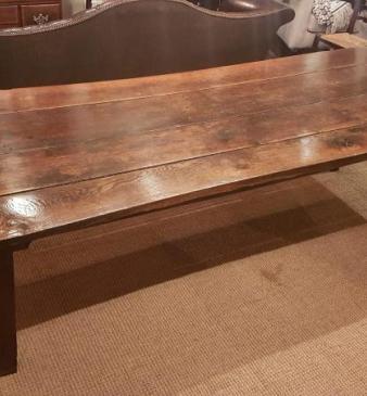 Superb Large George III Oak Table