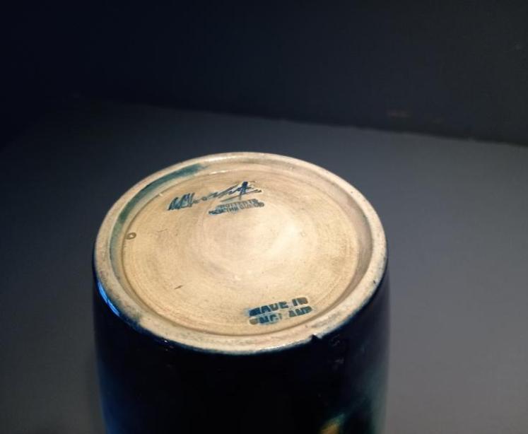 Moorcroft Slipper Orchid Vase.c.1930 - Image 5