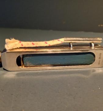 Edwardian Period London Silver Wax Seal & Holder