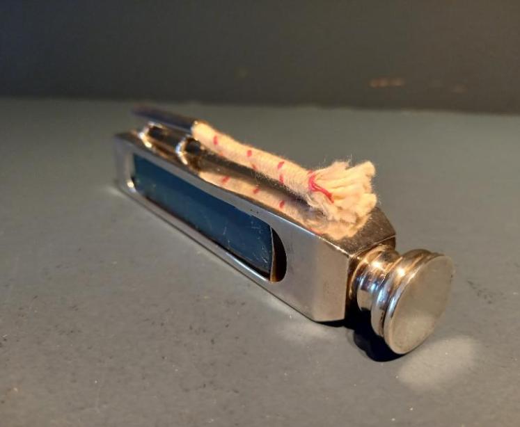 Edwardian Period London Silver Wax Seal & Holder - Image 4