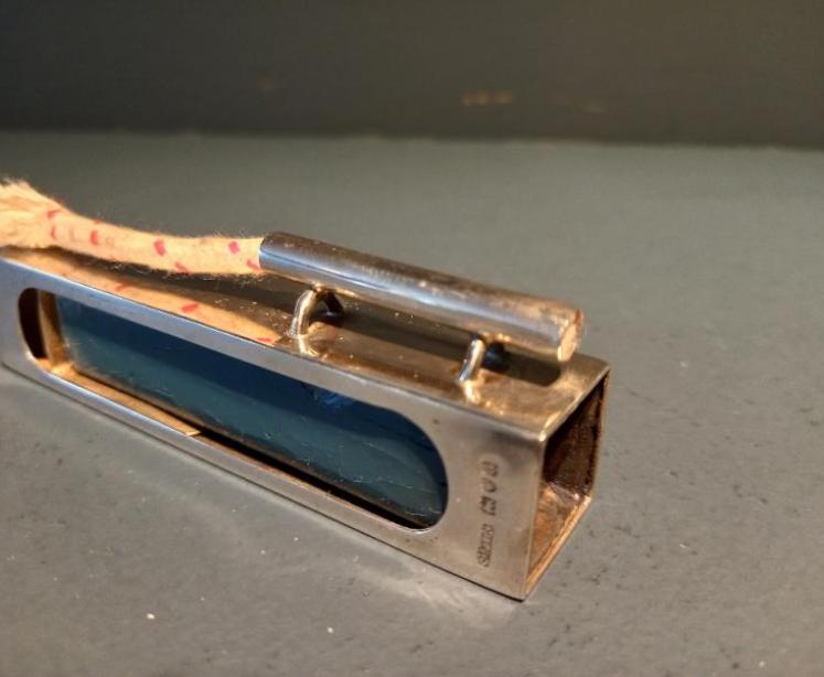 Edwardian Period London Silver Wax Seal & Holder - Image 5