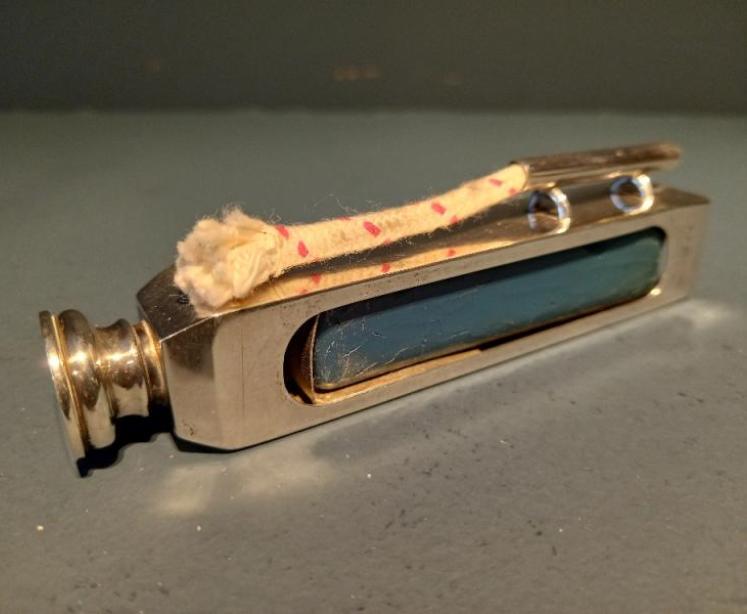 Edwardian Period London Silver Wax Seal & Holder - Image 7