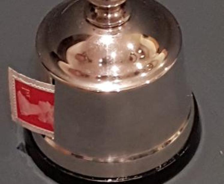 Immaculate Antique Silver Stamp Dispenser - Image 2