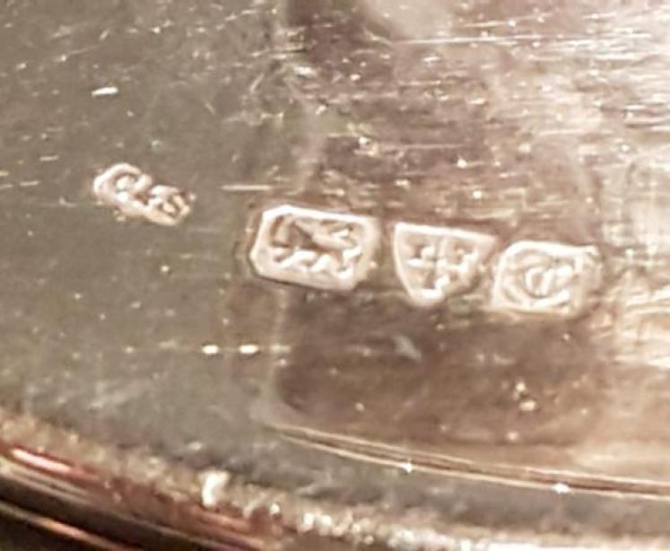 Rare Exeter Silver Ink Well and Perpetual Calendar - Image 3