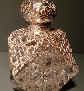 Unusual Fine Quality Edwardian Scent Bottle