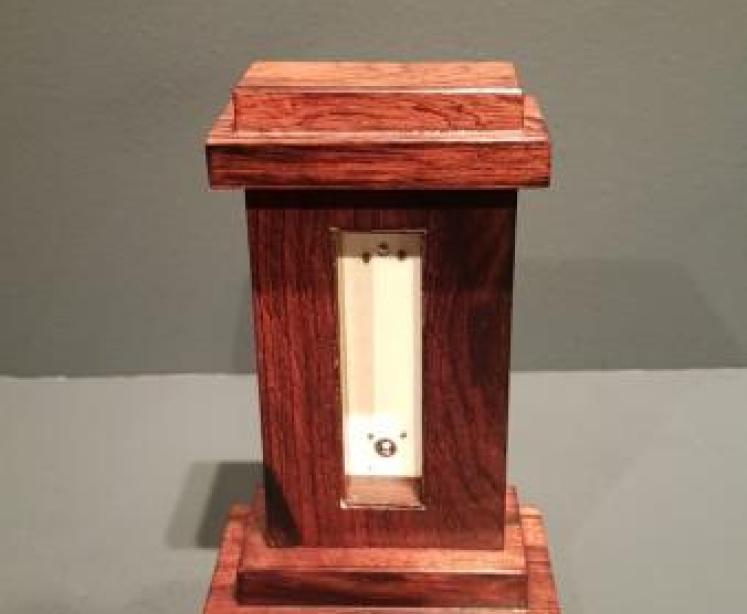 Fine Quality Victorian Tunbridge Ware Thermometer - Image 3