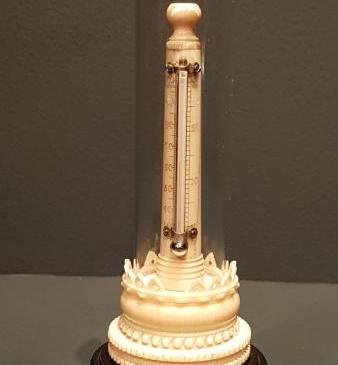 Unusual Victorian Desktop Thermometer