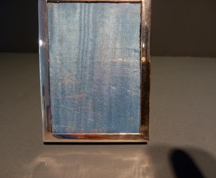 George V Period Silver Ribbon Top Photo Frame - Image 3