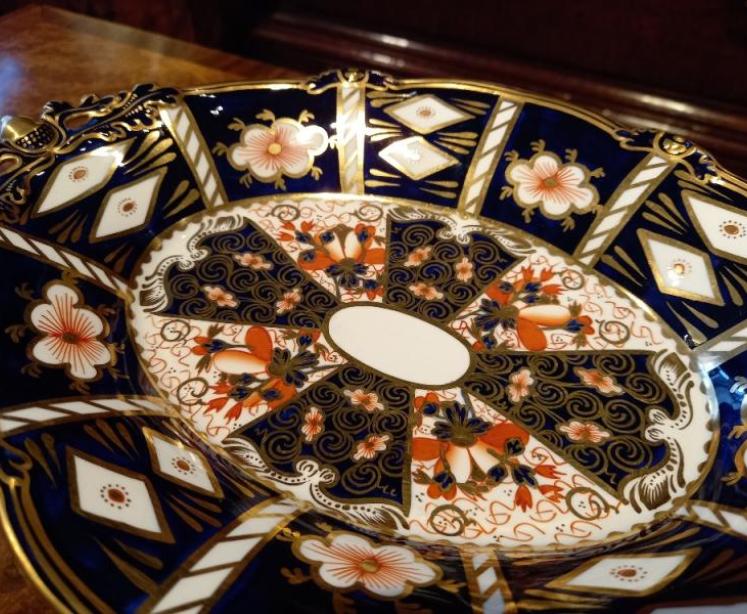 Antique Royal Crown Derby Centre Piece - Image 5