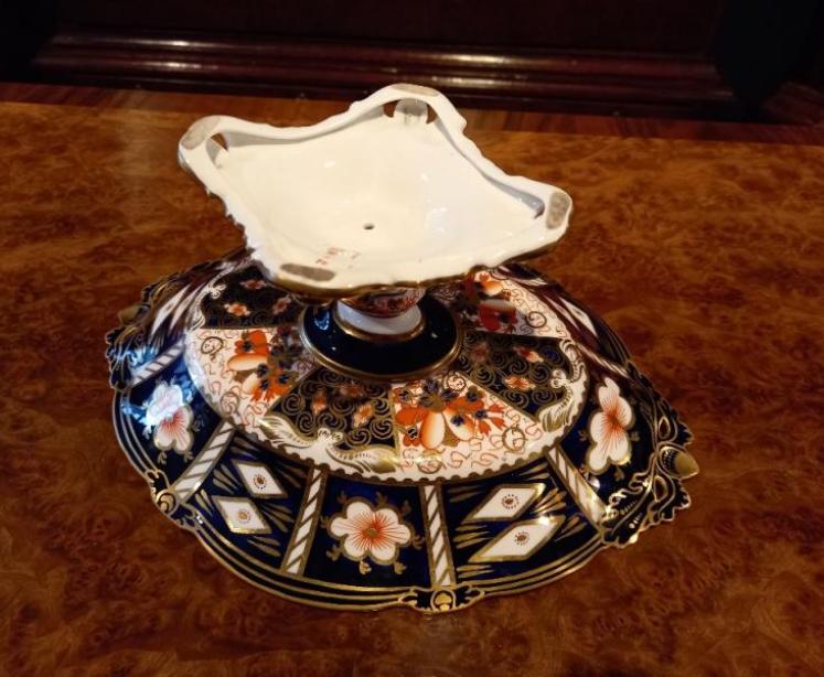 Antique Royal Crown Derby Centre Piece - Image 6