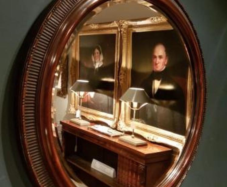 Fine Quality Victorian Mahogany Mirror - Image 4