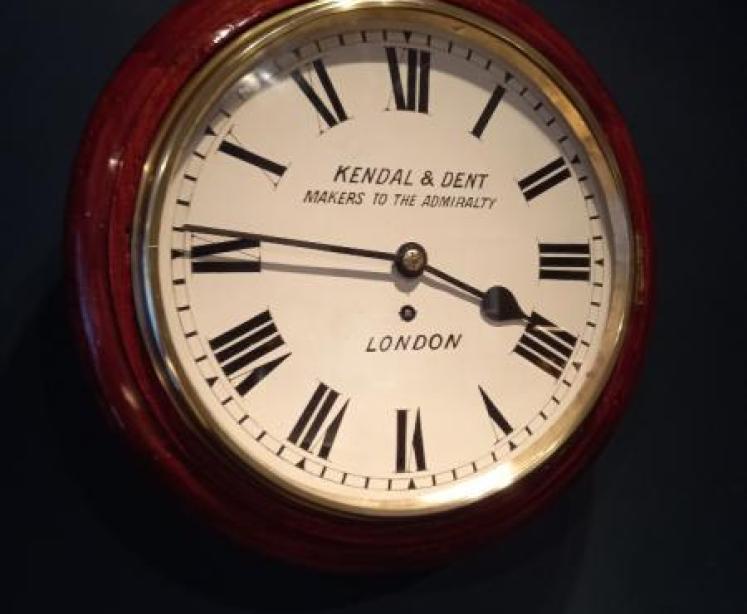 Antique Kendal & Dent Fusee Wall Clock - Image 7