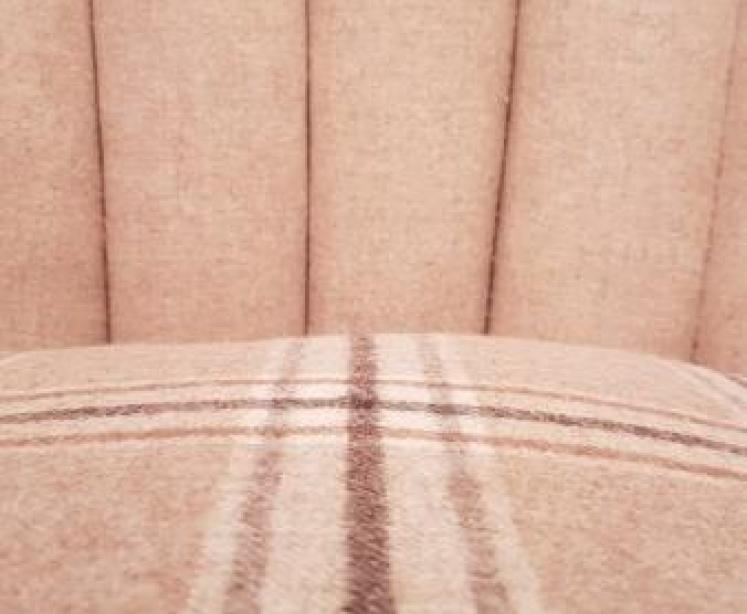 Superb Victorian Fluted Back Wing Arm Chair - Image 6