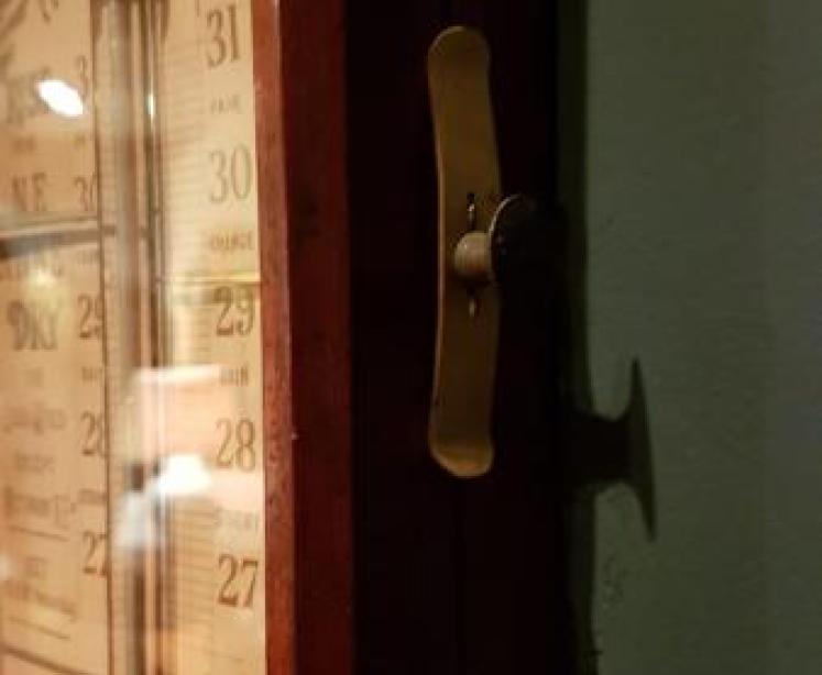 Edwardian Mahogany Cased Fitzroy Barometer - Image 4