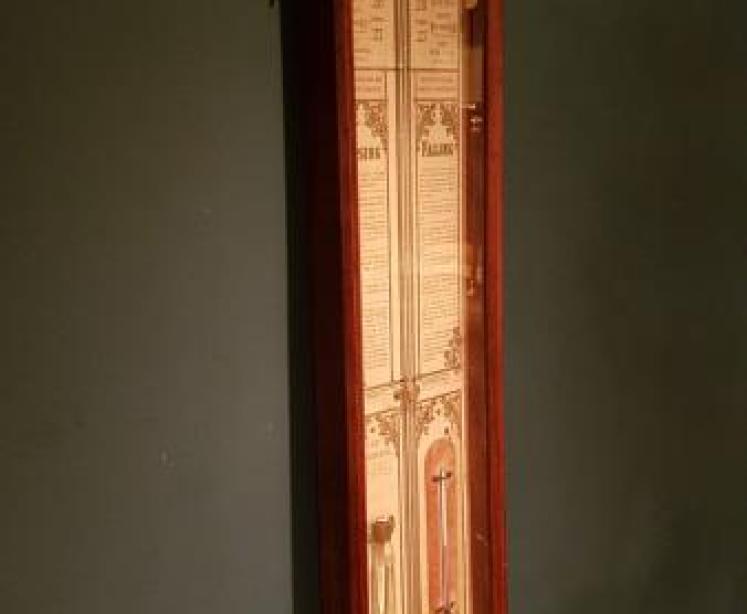 Edwardian Mahogany Cased Fitzroy Barometer - Image 5