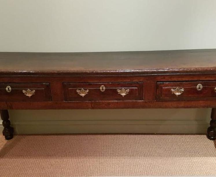 Superb George I Oak Dresser  - Image 1