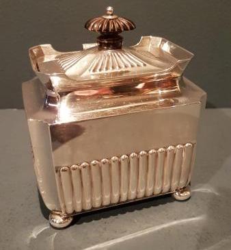 Fine Quality Victorian Silver Tea Caddy