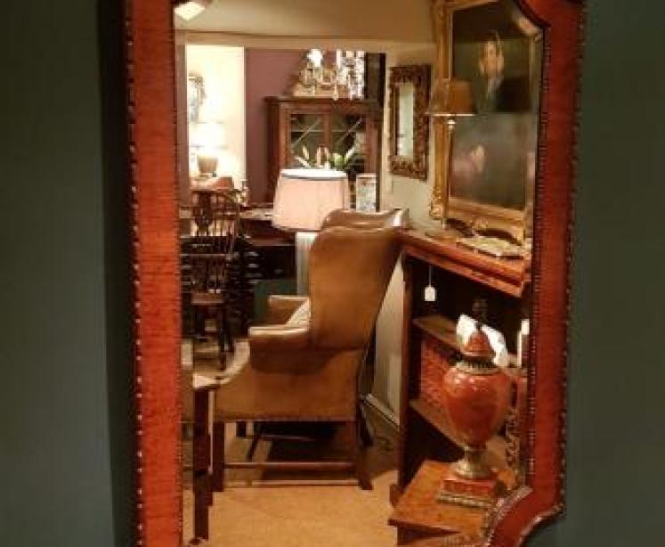 Superb Victorian Mahogany Mirror - Image 4
