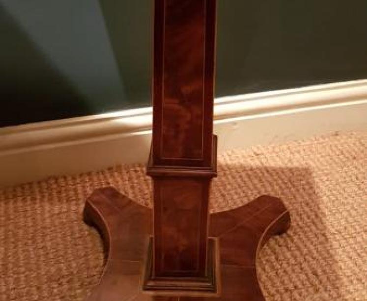 Superb Regency Mahogany Lamp Table - Image 3