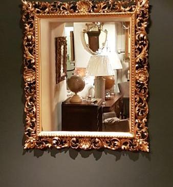 Victorian Timber Gilt Florentine Mirror