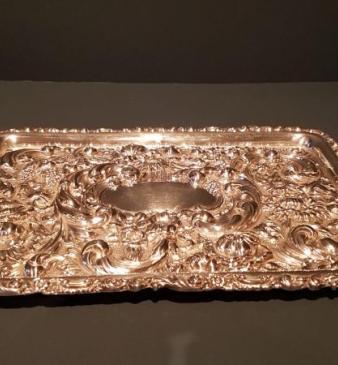 Fine Quality Edwardian Silver Tray