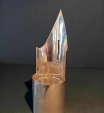 Fine George V Period Silver Pen Nib Ink Stand