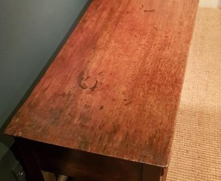 Georgian Oak Open Pot Board Dresser - Image 4