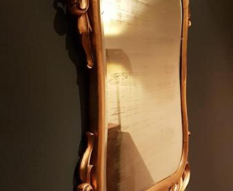 Early Victorian Timber Gilt Mirror - Image 2