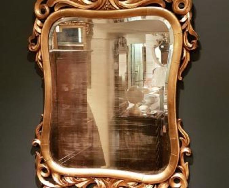 Early Victorian Timber Gilt Mirror - Image 7