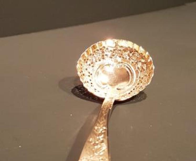 George III Dublin Silver Berry Ladle - Image 2