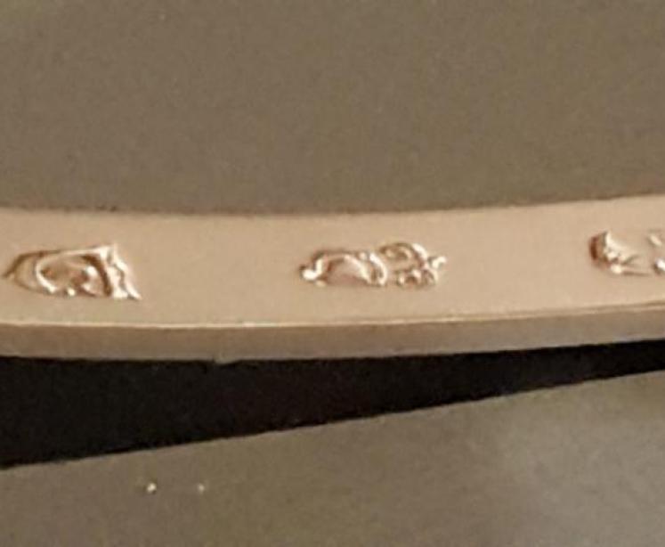 George III Dublin Silver Berry Ladle - Image 3