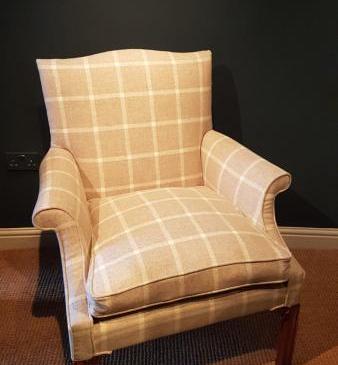 Fine Quality Victorian Upholstered Arm Chair