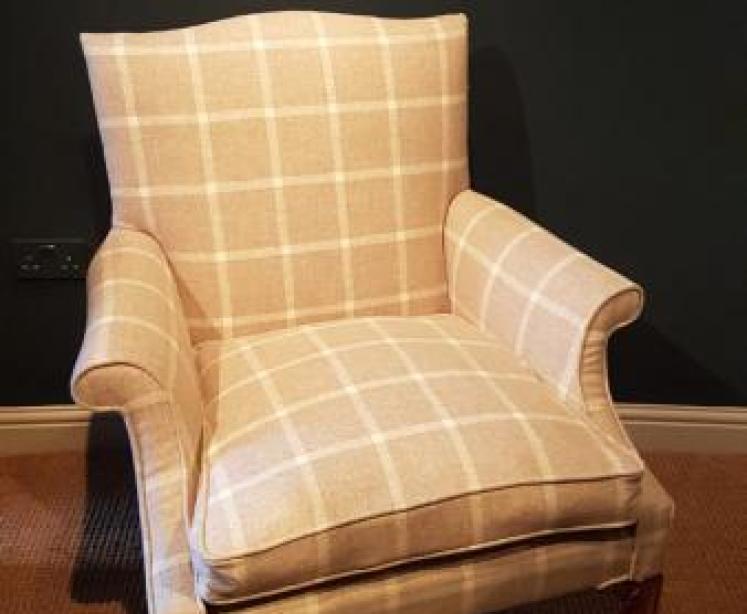 Fine Quality Victorian Upholstered Arm Chair - Image 1