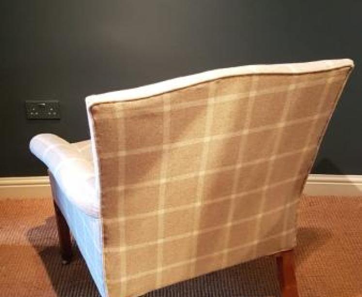 Fine Quality Victorian Upholstered Arm Chair - Image 5