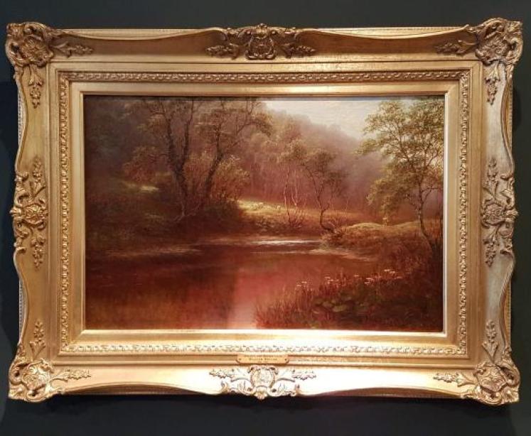  Pair Victorian of William Mellor Oil Paintings - Image 3