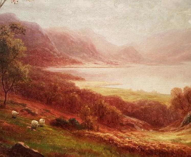  Pair Victorian of William Mellor Oil Paintings - Image 5