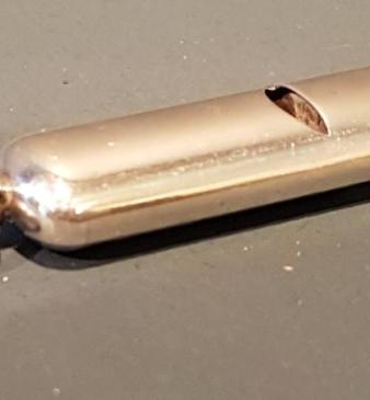 Immaculate Antique Silver Whistle