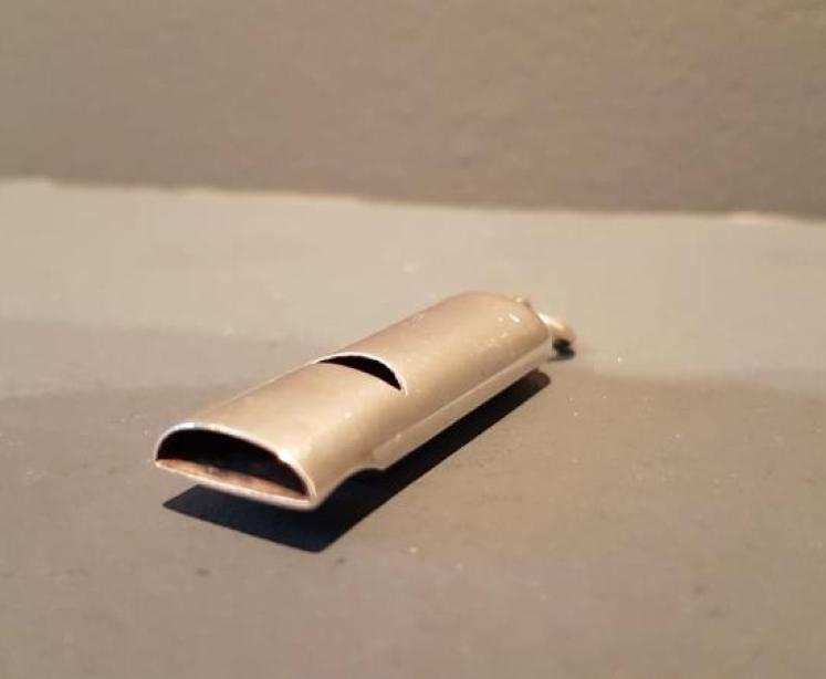 Immaculate Antique Silver Whistle - Image 3